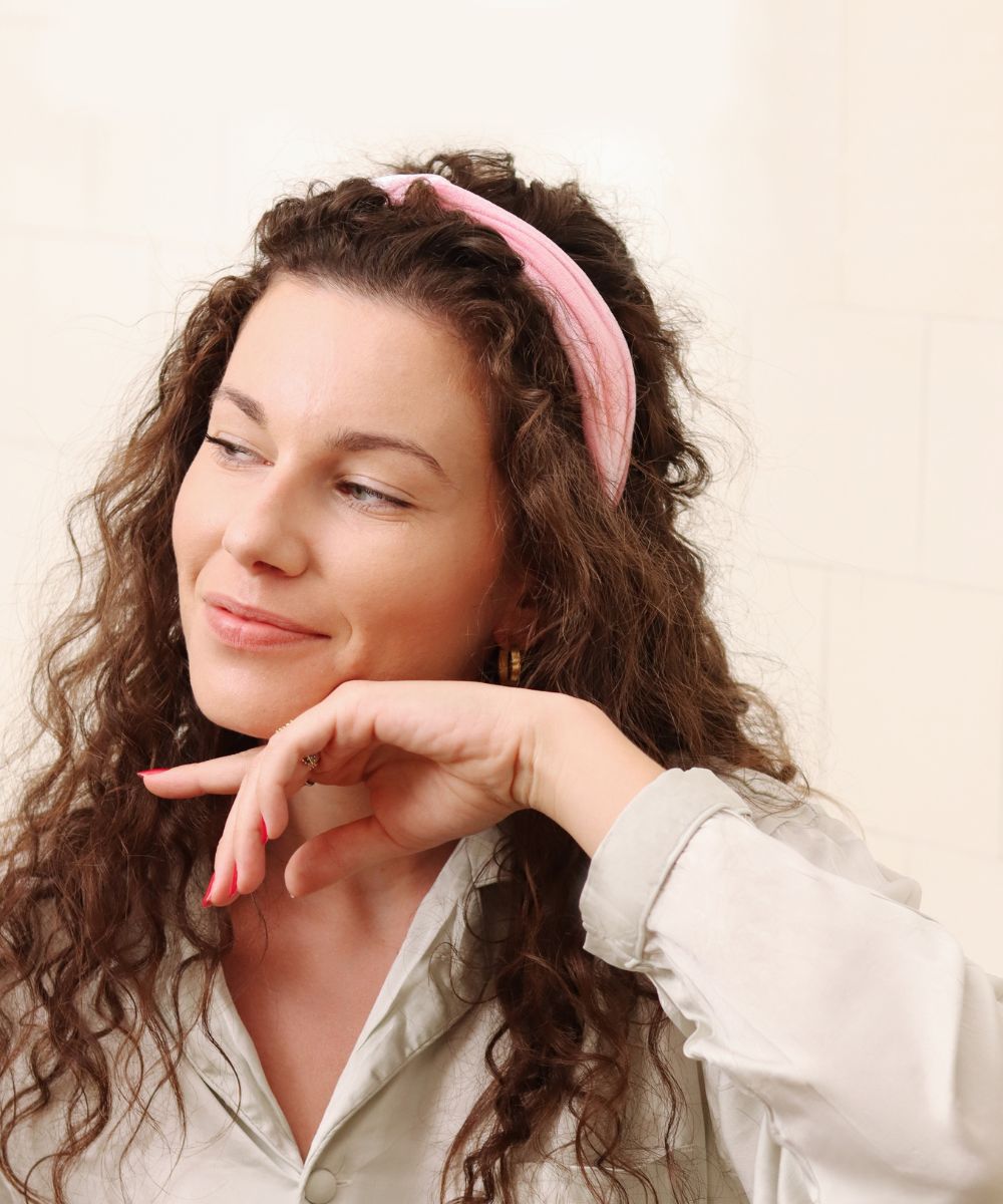 VELVET SKINCARE Opaska na głowę