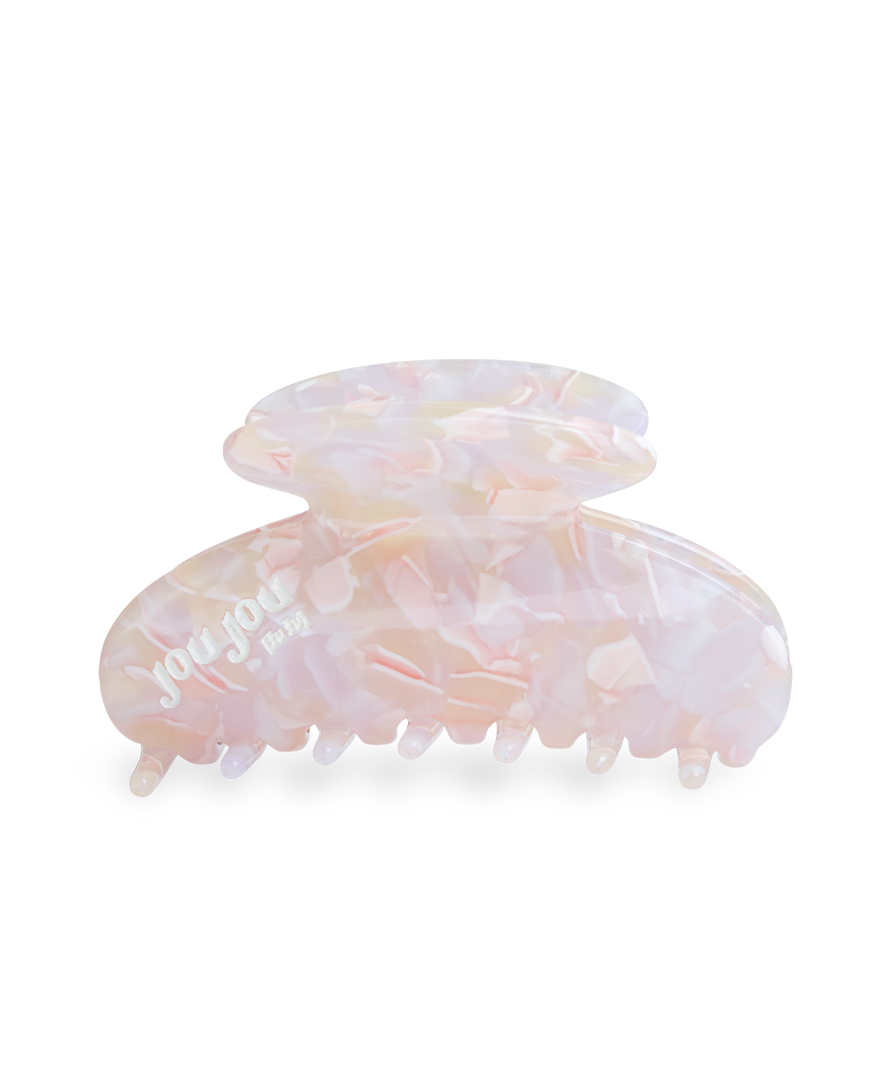 Blush Shell Hair Clip